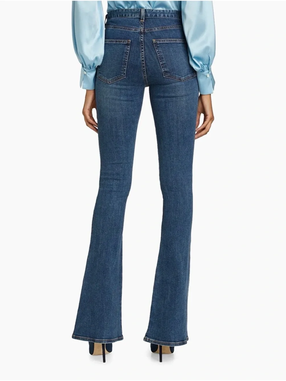 Ramy Brook - Helena High-Rise Flare Jeans size 27 - Picture 6 of 7